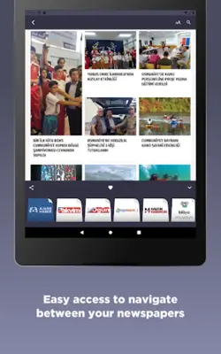 Turkish Newspapers android App screenshot 0