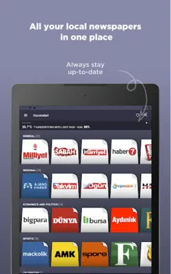 Turkish Newspapers android App screenshot 2