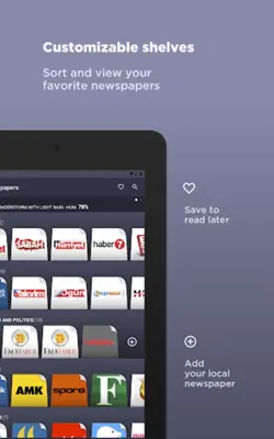 Turkish Newspapers android App screenshot 4