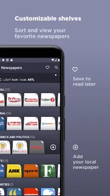 Turkish Newspapers android App screenshot 7
